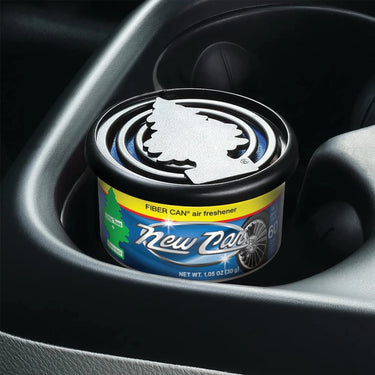 LITTLE TREES-Fiber Can-New Car Scent -1 piece-30g
